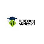 Ignou Solved Assignment Profile Picture