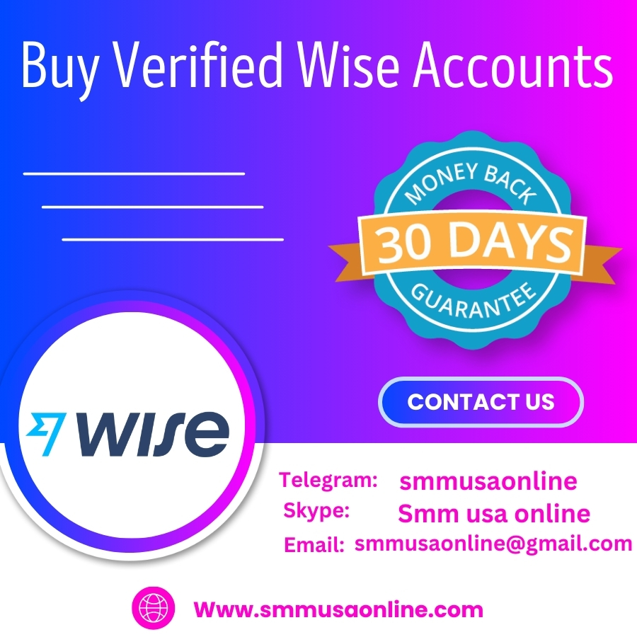Buy Verified TransferWise Accounts-100% USA/UK Wise Account