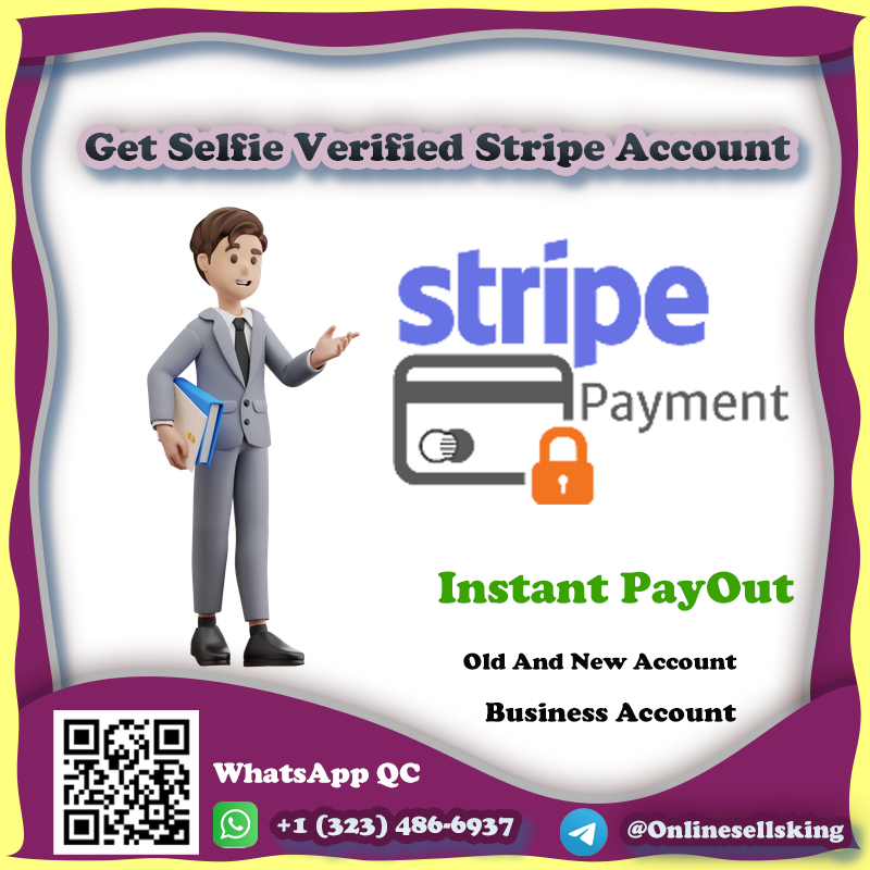 Buy Verified Stripe Account - Business And Selfie Verified