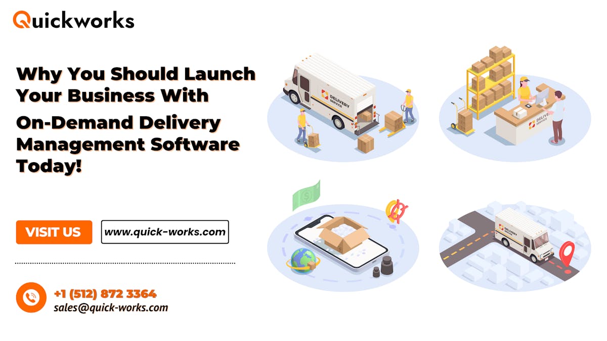 Launch Your Business With On-Demand Delivery Management Software Today