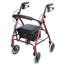 Rollator 105 by Days, red |Mobility Aid | Bettercaremarket