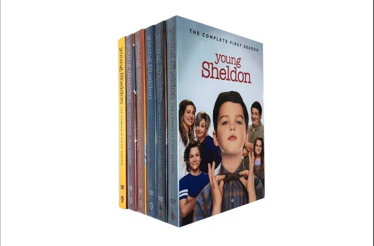 Young Sheldon Complete Seasons 1-6 dvd - dvdchimp