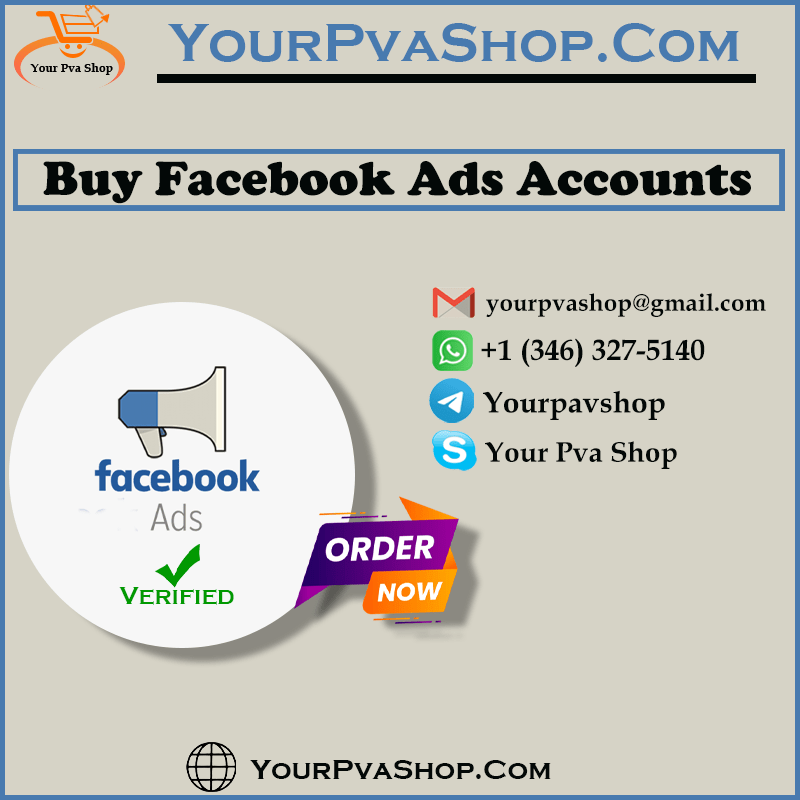 Buy Facebook Ads Accounts. Acc Full Secure And Ready For Ads