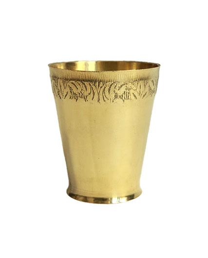 Brass or Pital Glass For Pooja and Home Decor- Puja N Pujari