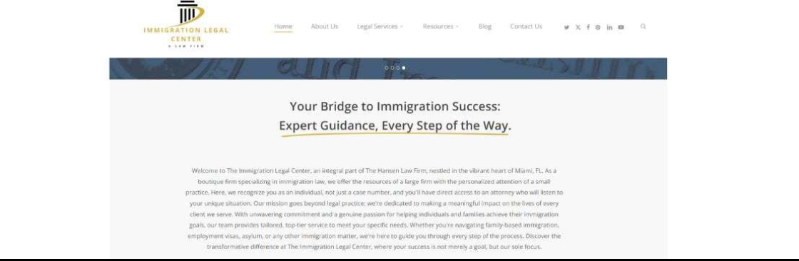 Immigration Legal Center Cover Image