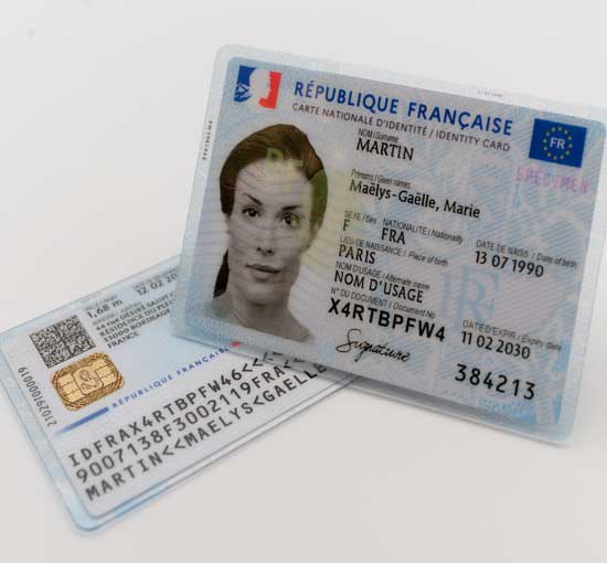 Acheter une carte d'identité en ligne - Carte d'identité à vendre