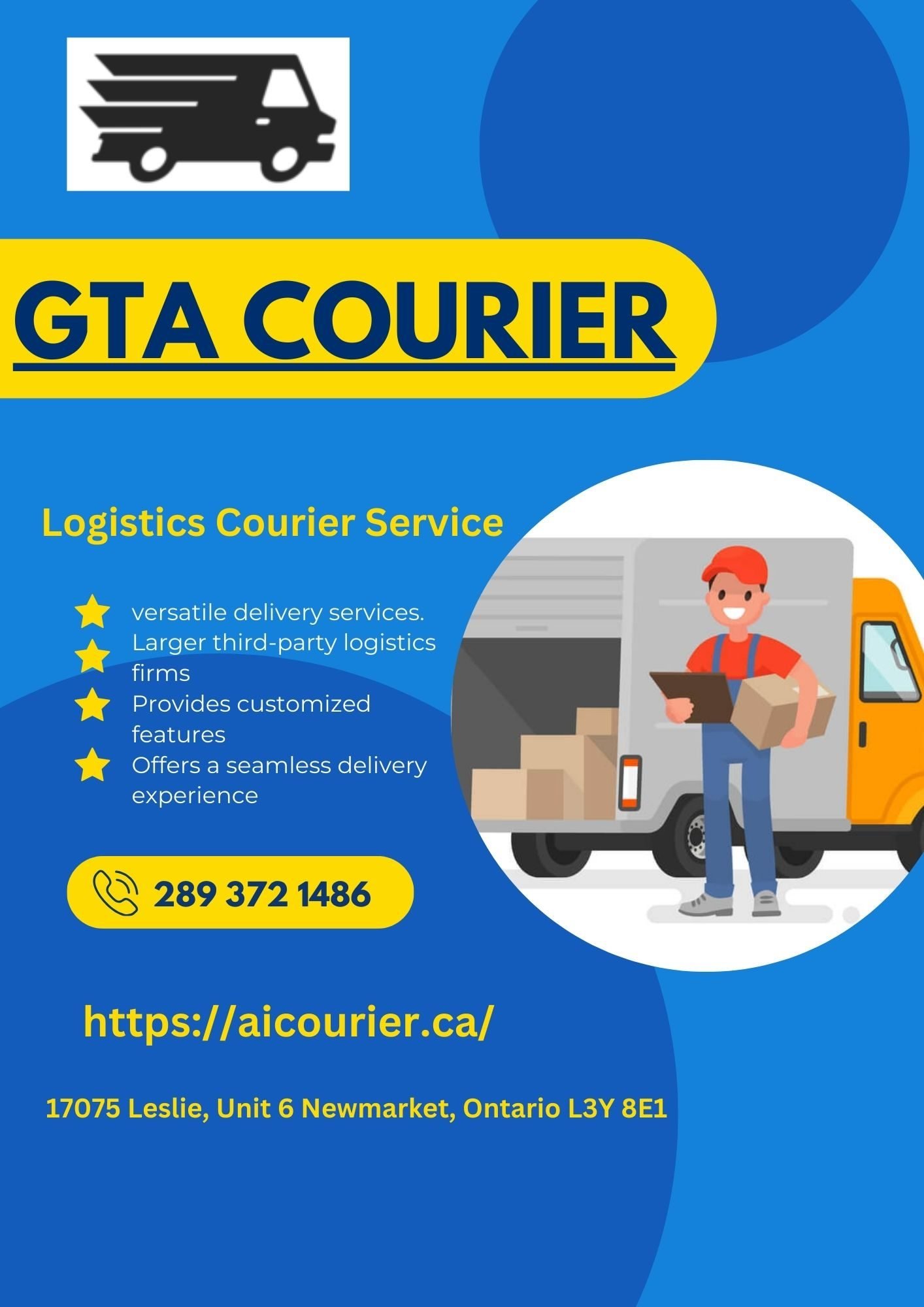 Understanding GTA Courier Services (Types & Benefits) - 100% Free Guest Posting Website