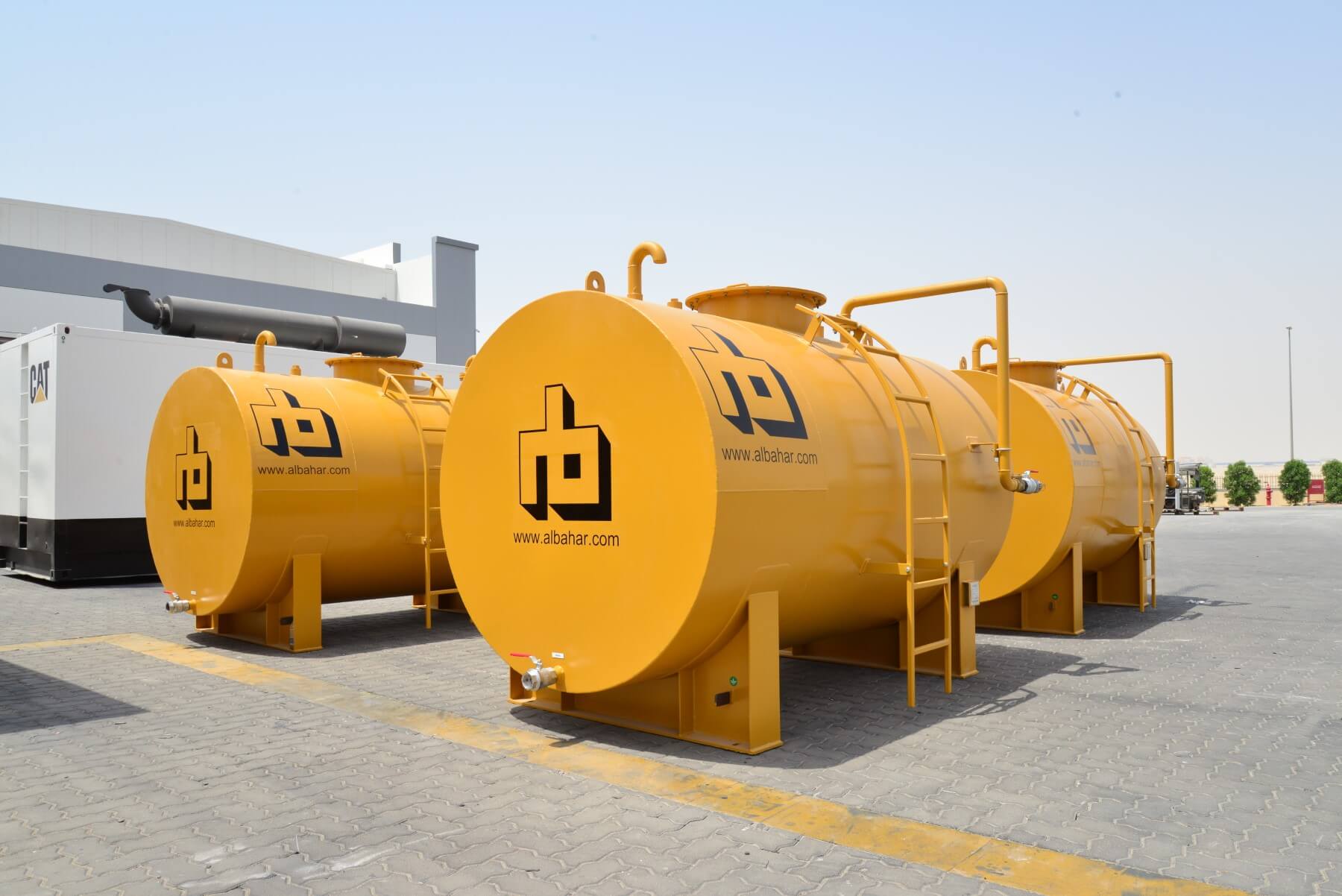 Diesel fuel storage tanks | Al Bahar SEM