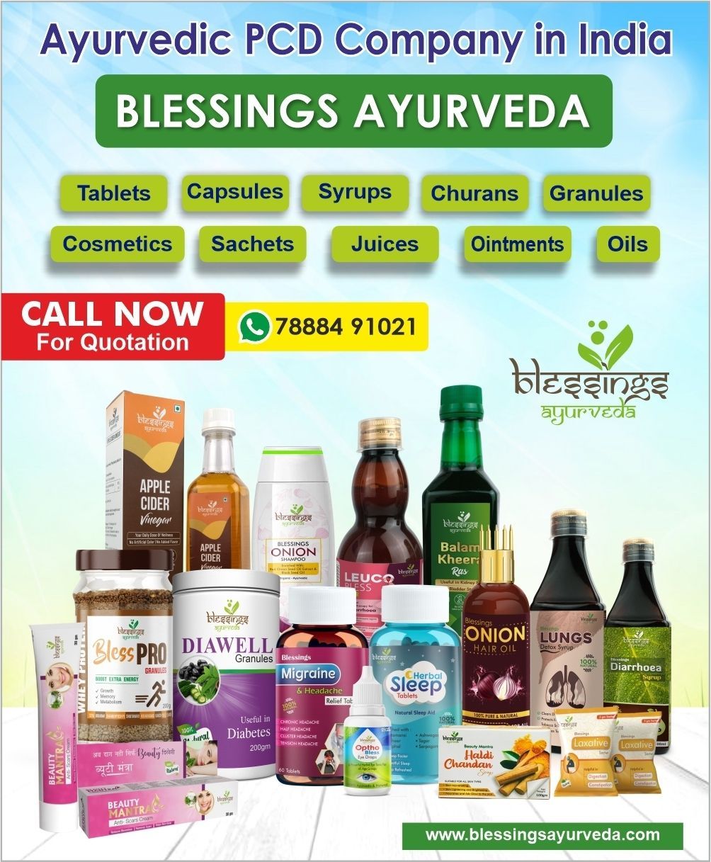 Ayurvedic PCD Company in India - Blessings ayurveda