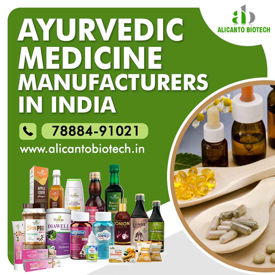 Ayurvedic Medicine Manufacturers in India - Alicanto Biotech