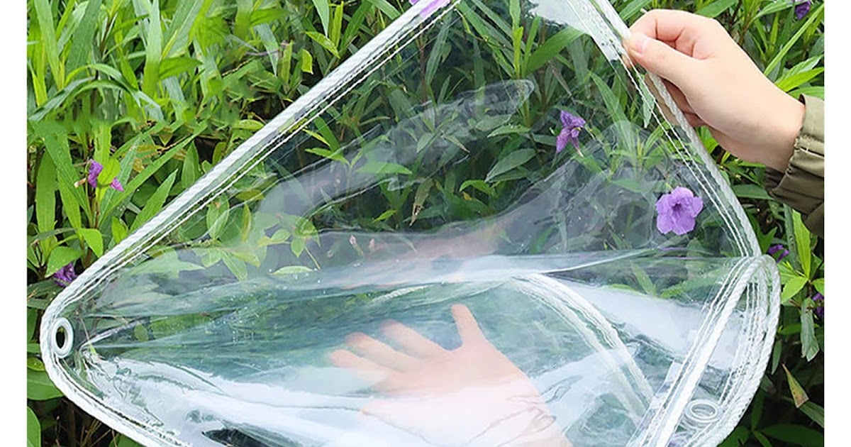 Keep Your Workspace Clean with a Clear Tarpaulin Sheet Ground Cover