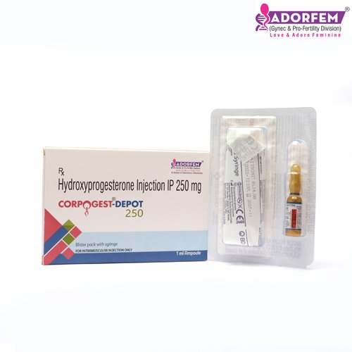 Hydroxy  Progesterone 250mg Inj.