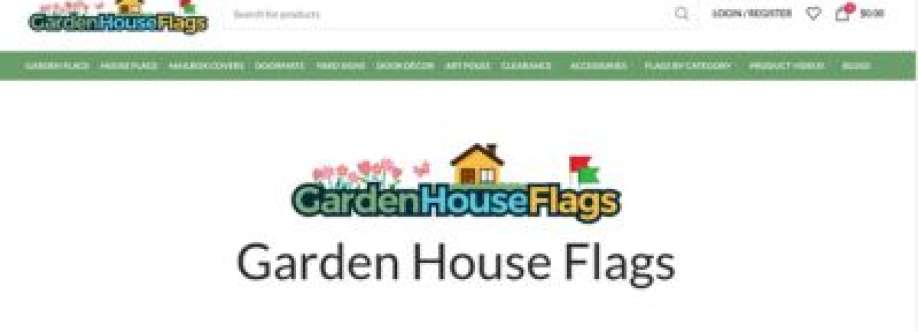 Garden House Flags Cover Image