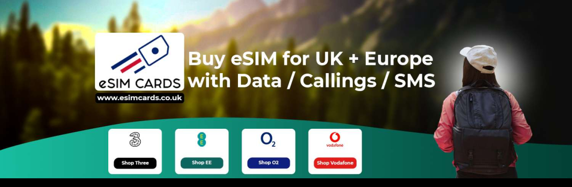 buy eSIM cards plans UK Europe with Data Callings Cover Image