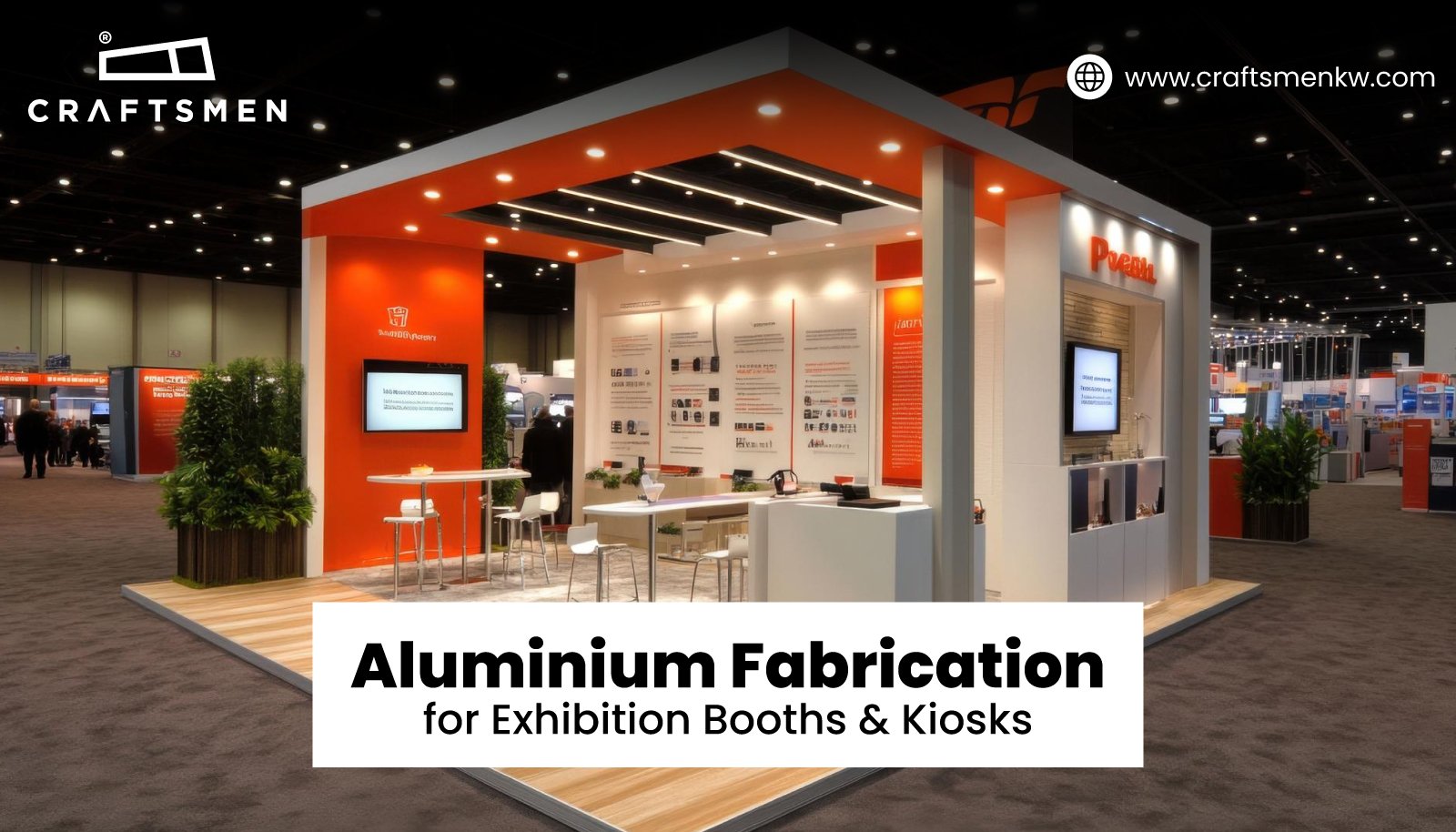 Aluminium Fabrication for Exhibition Booths & Kiosks in Kuwait