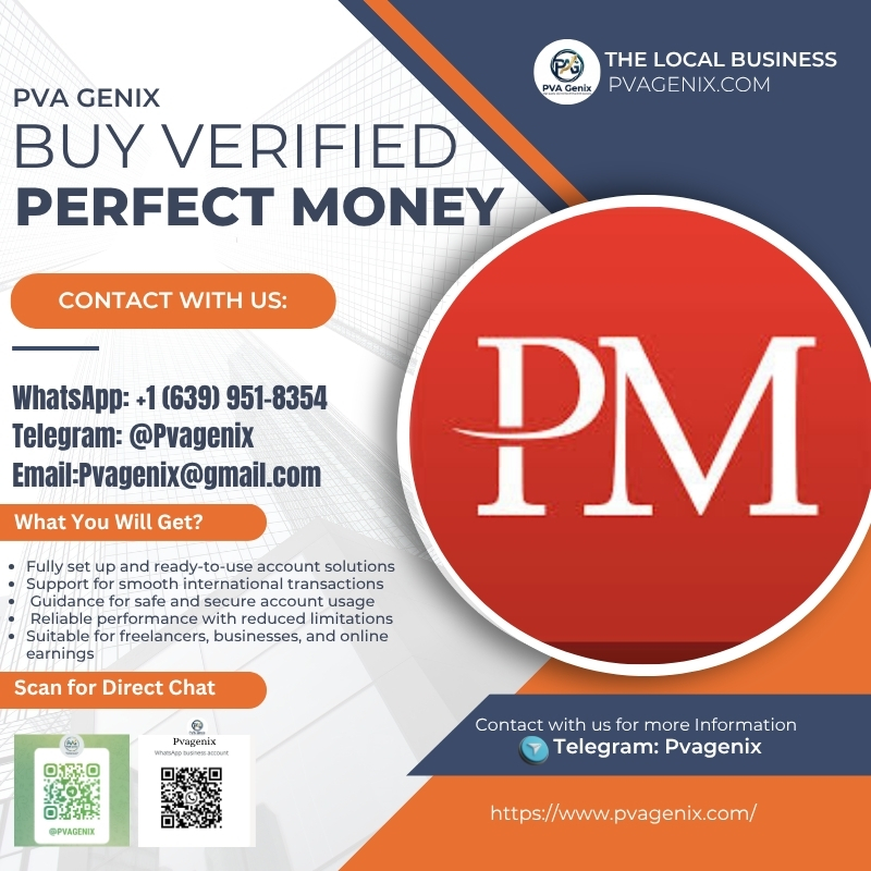 Buy Verified Perfect Money Account | Secure & Ready-to-Use