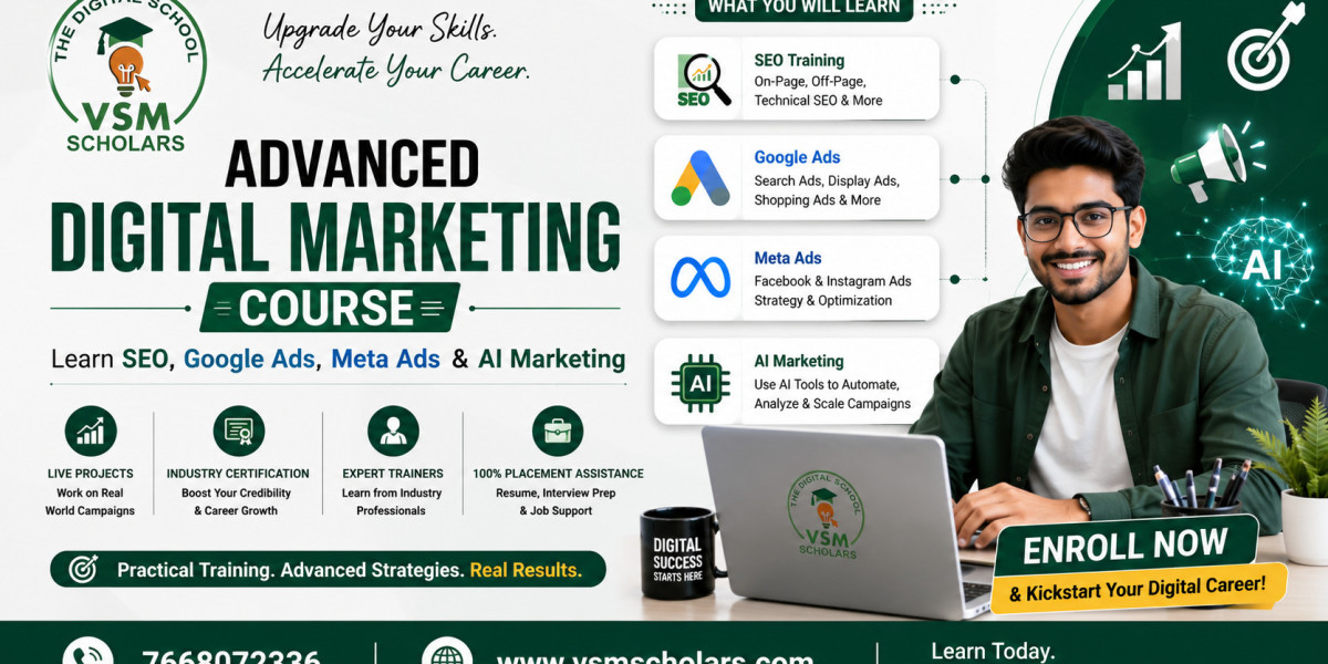 Advanced Digital Marketing Course | Learn SEO, Google Ads, Meta Ads & AI Marketing