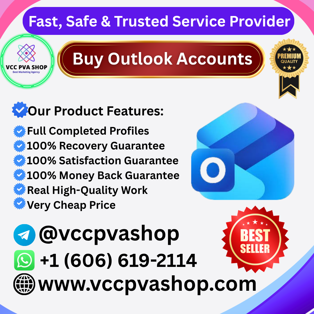 Buy Outlook Accounts - VCC PVA SHOP