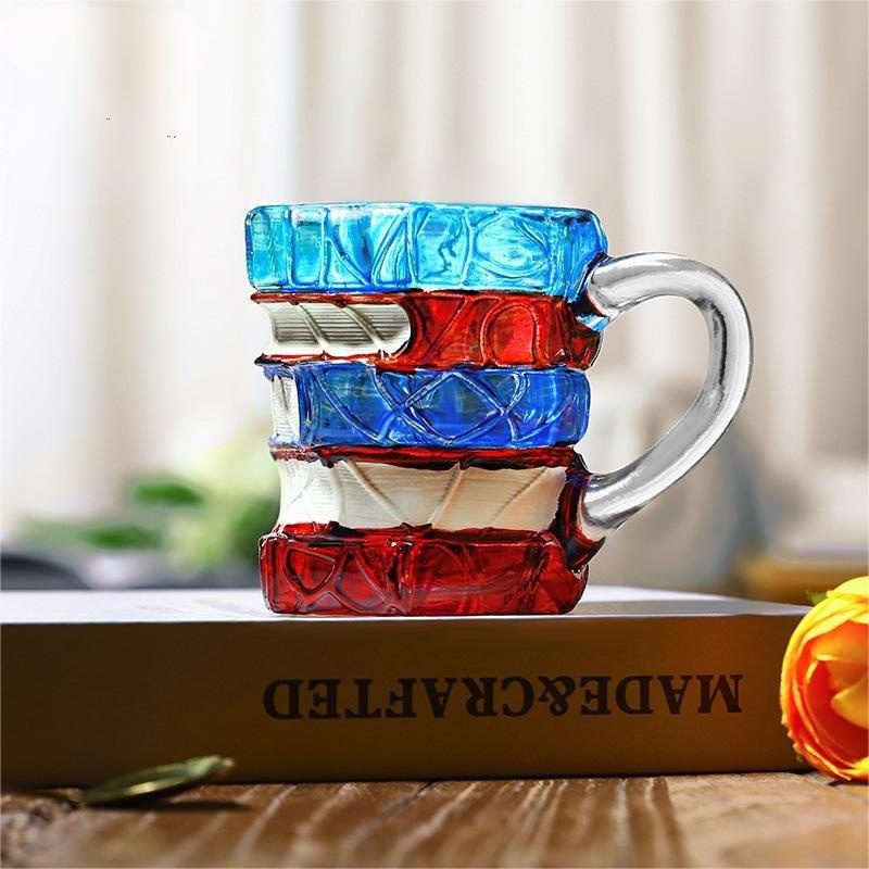 Painted Book Mug | Unique Gifts for Book Lovers & Readers