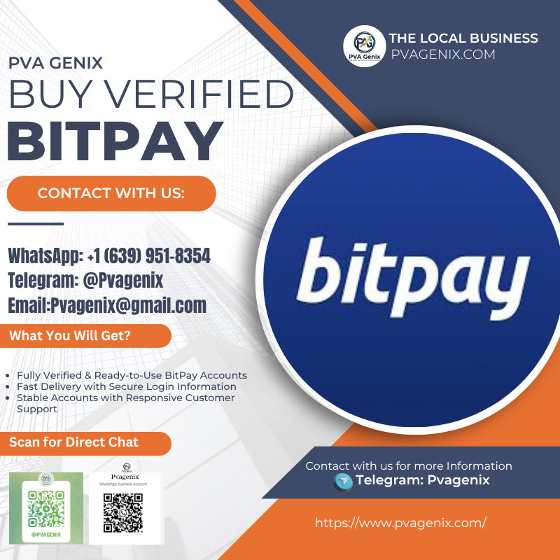 Buy Verified BitPay Accounts | Secure & Ready-To-Use Crypto