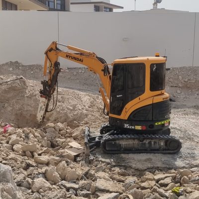 Mini Excavator Rental in Abu Dhabi, Dubai, Sharjah