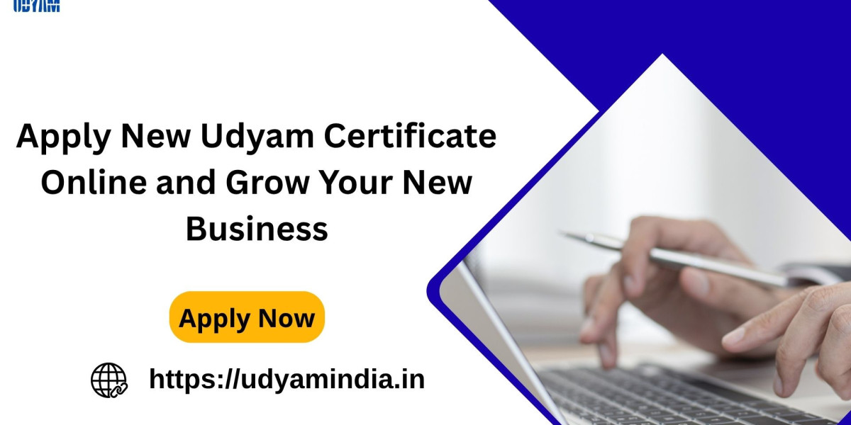 Apply New Udyam Certificate Online and Grow Your New Business
