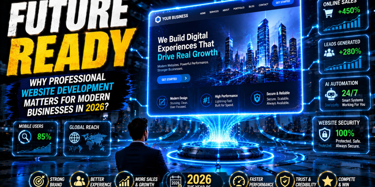 Why Professional Website Development Matters for Modern Businesses in 2026?