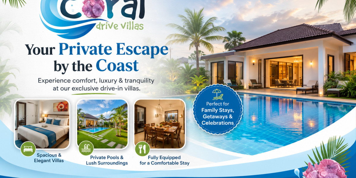 Top Private Beach Resorts in ECR Chennai: Coral Drive Villas Getaway