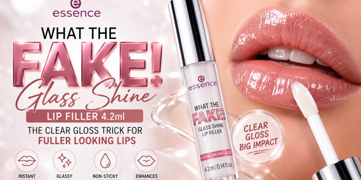 Essence What The Fake Glass Shine Lip Filler 4.2ml: The Clear Gloss Trick for Fuller Looking Lips