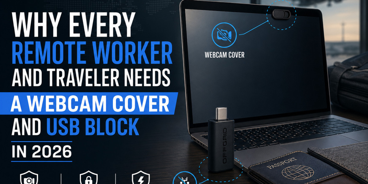 Why Every Remote Worker and Traveler Needs a Webcam Cover and USB Block in 2026