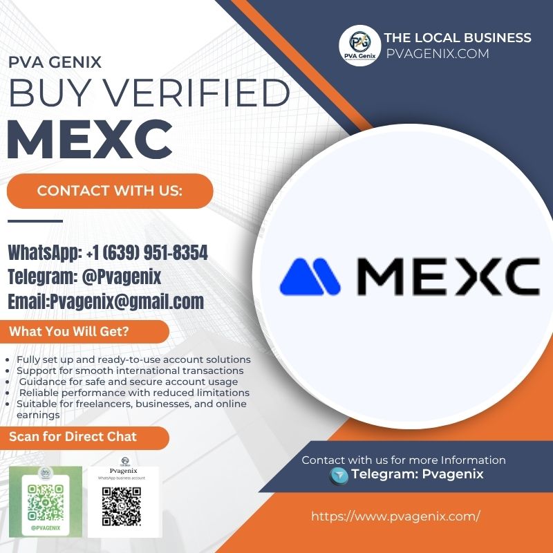 Buy Verified MEXC Accounts | Fully Verified Crypto Trading