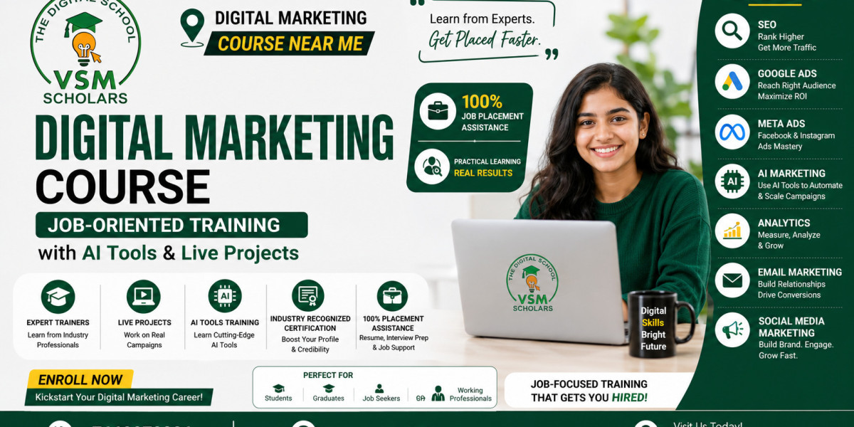 Digital Marketing Course Near Me | Job-Oriented Training with AI Tools & Live Projects