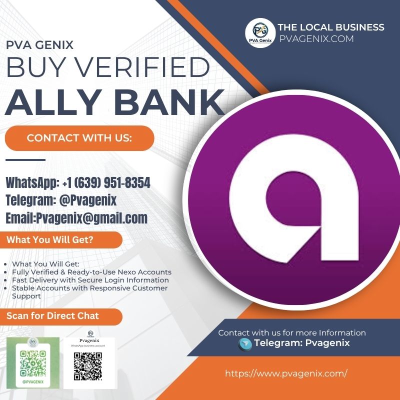 Buy Verified Ally Bank Accounts Fully KYC Verified in 2026