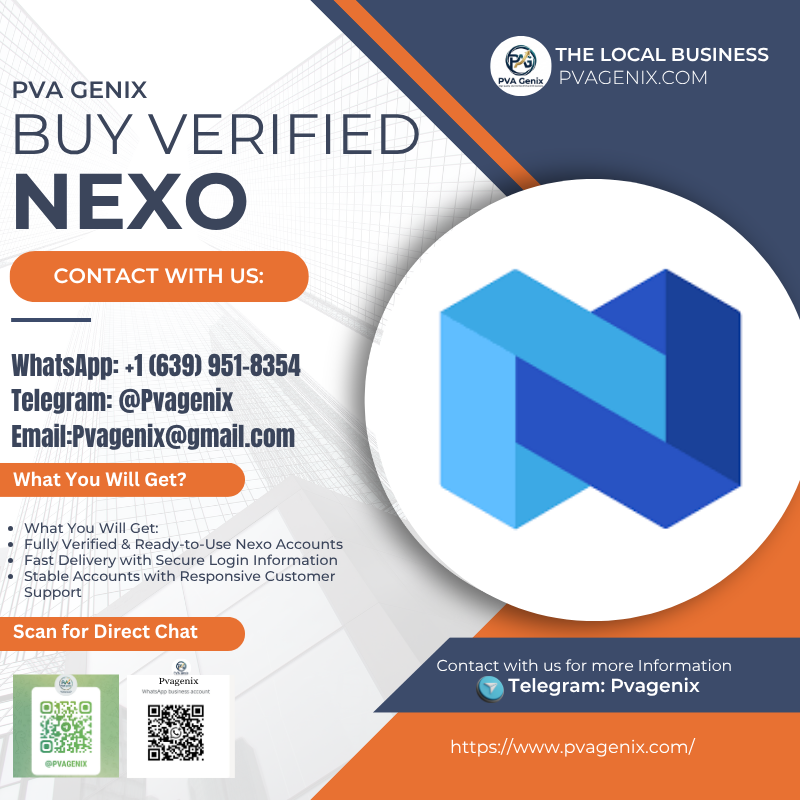 Buy Verified Nexo Accounts | Secure & Ready-to-Use Accounts