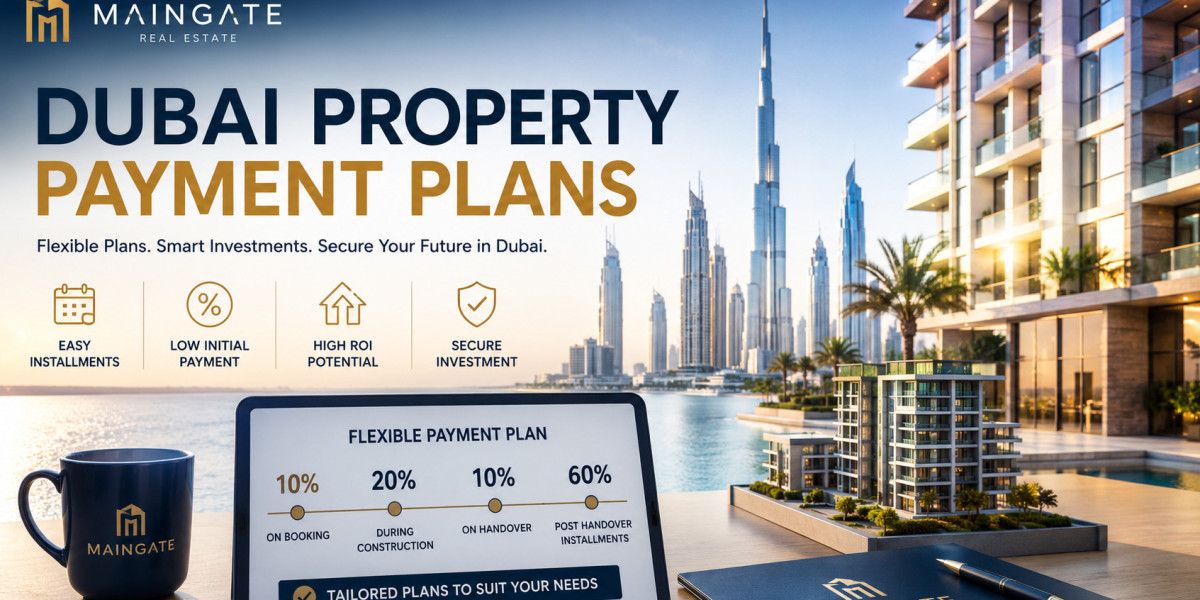 How do Dubai property payment plans work?