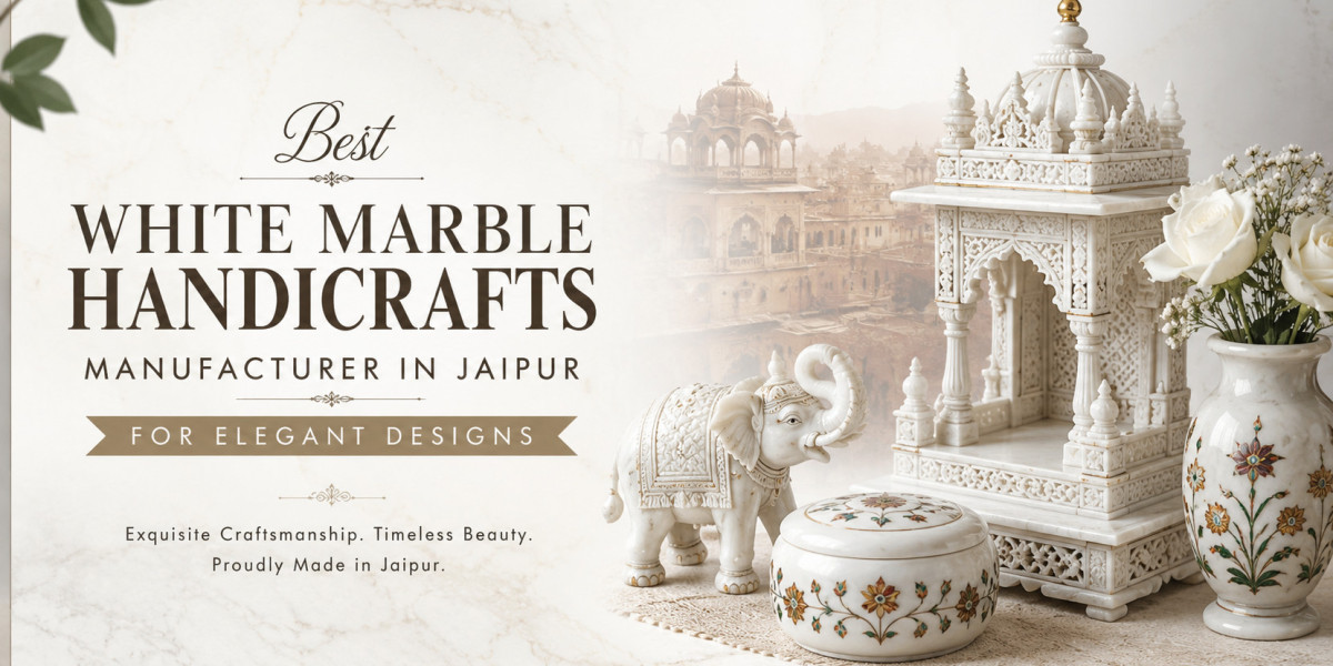 Best White Marble Handicrafts Manufacturer in Jaipur for Elegant Designs