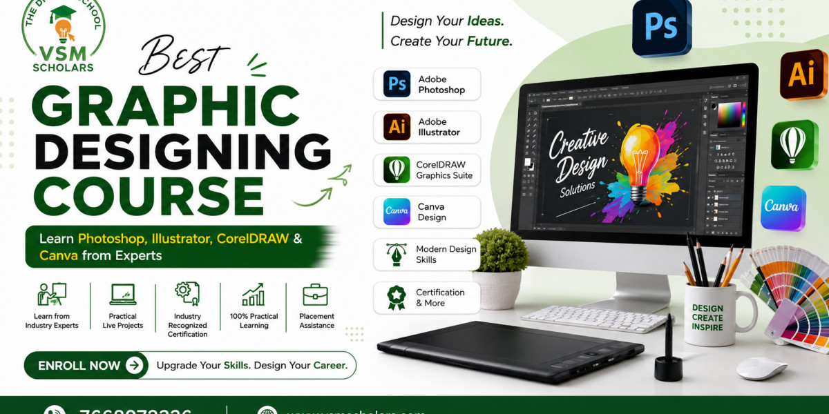 Best Graphic Designing Course | Learn Photoshop, Illustrator, CorelDRAW & Canva from Experts