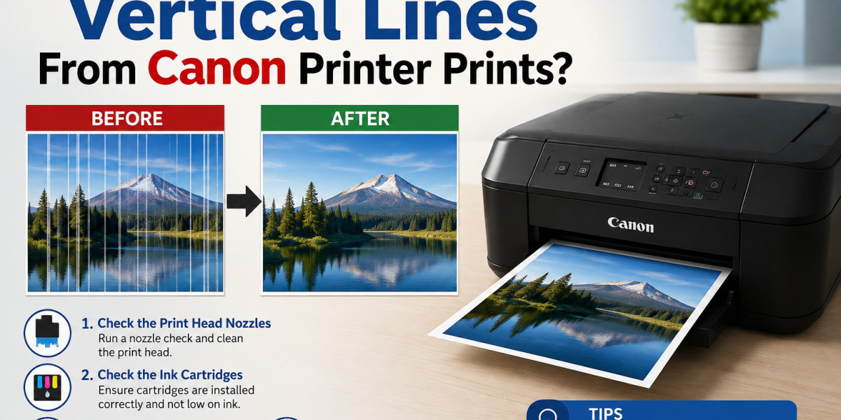How to Remove Vertical Lines From Canon Printer Prints?