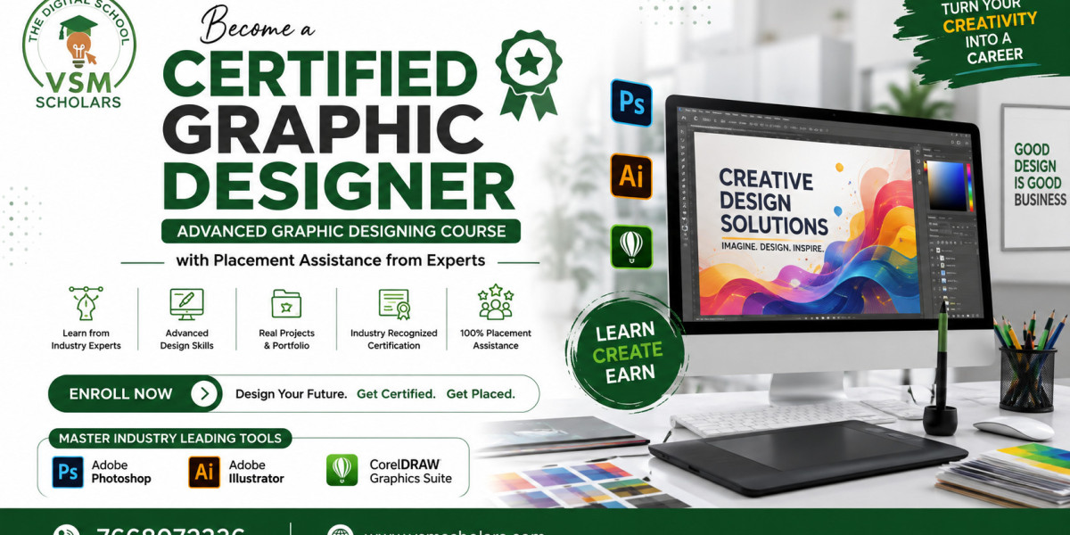 Become a Certified Graphic Designer | Advanced Graphic Designing Course with Placement Assistance