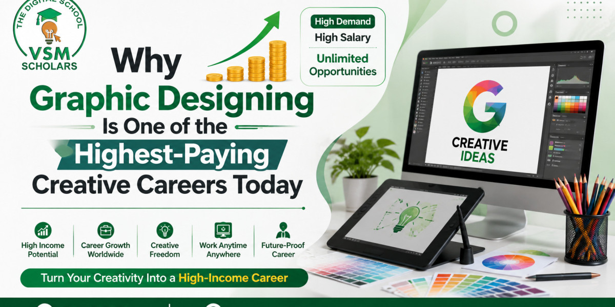 Why Graphic Designing Is One of the Highest-Paying Creative Careers Today
