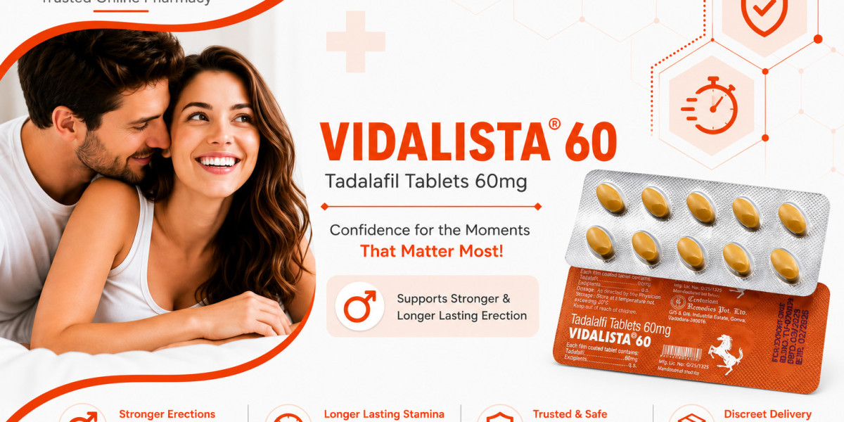 How Tadalafil 60mg Helps Treat Erectile Dysfunction