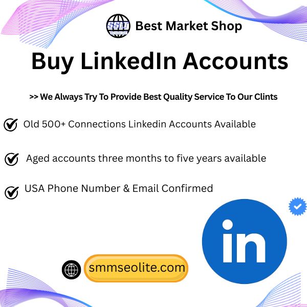 Buy LinkedIn Accounts-professional network & grow business