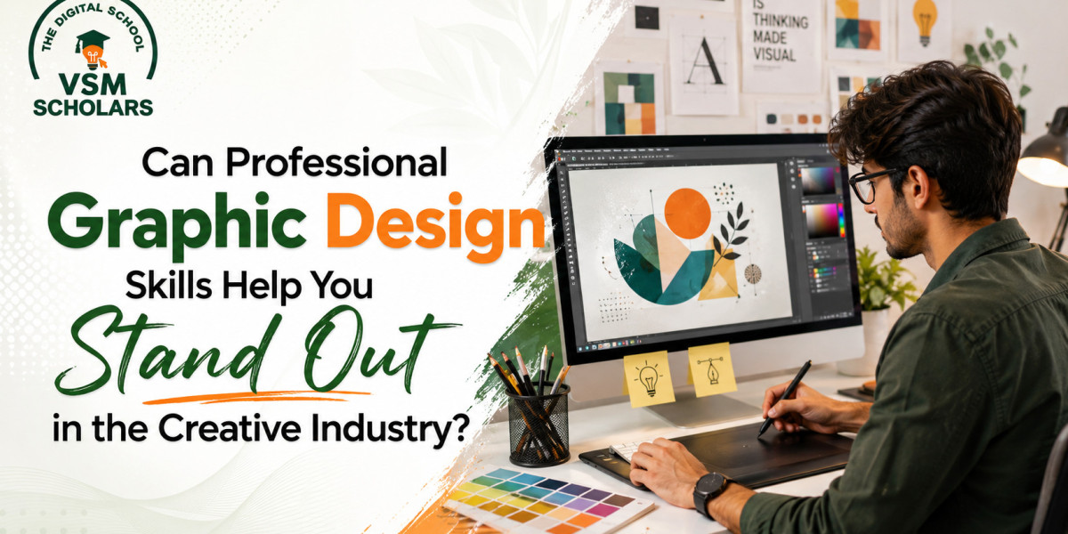 Can Professional Graphic Design Skills Help You Stand Out in the Creative Industry?