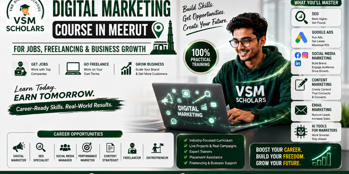 Digital Marketing Course in Meerut for Jobs, Freelancing & Business Growth