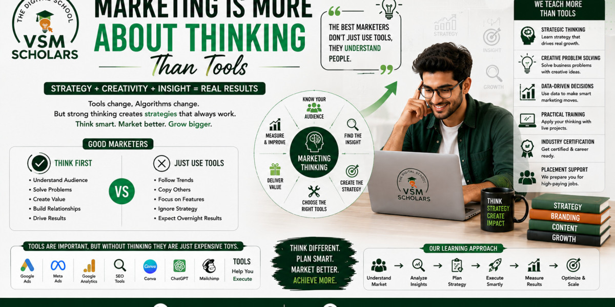 Marketing Is More About Thinking Than Tools