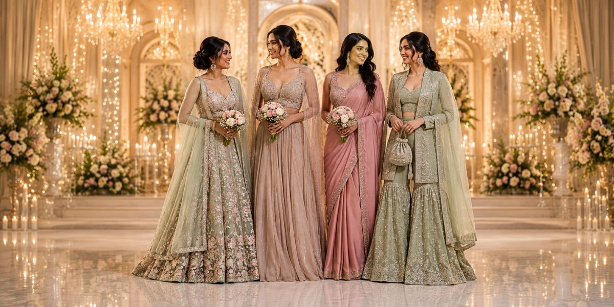 Bridesmaid Dress Shopping Guide 2026: Indian Wedding Trends