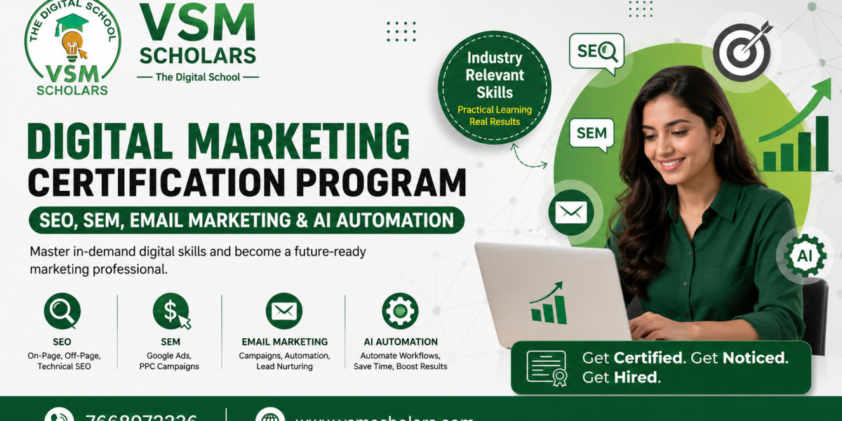 Digital Marketing Certification Program | SEO, SEM, Email Marketing & AI Automation