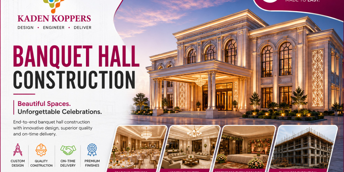 Banquet Hall Construction Company in India | Build Elegant & Profitable Venues