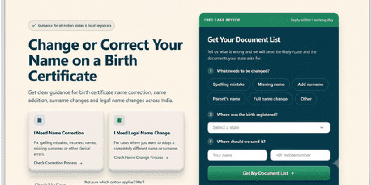 Birth Certificate Name Change and Correction in India: A Practical Guide for Applicants
