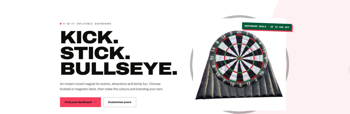 Inflatable Dartboard Cover Image